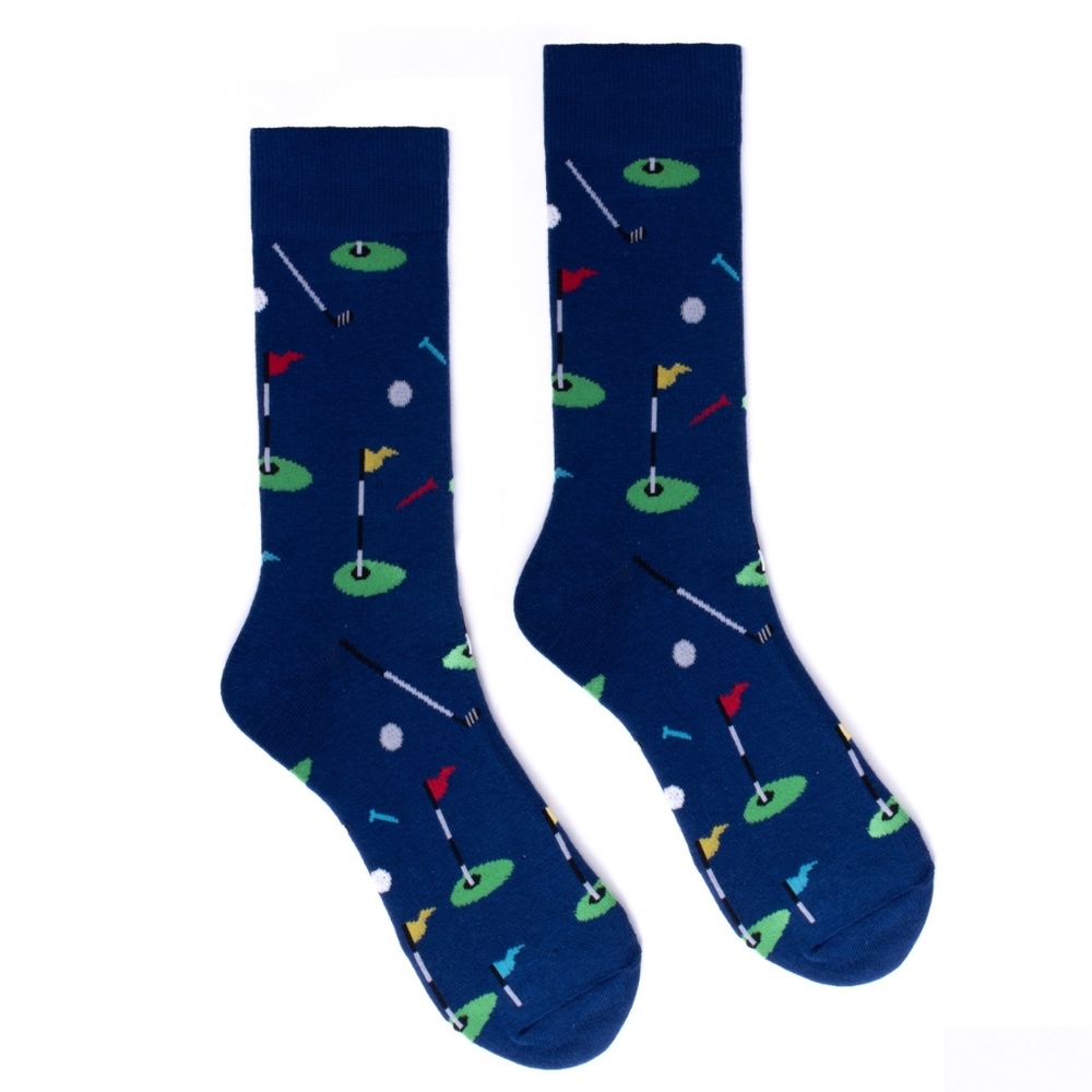 Men's Golf Themed Novelty Socks Bundle